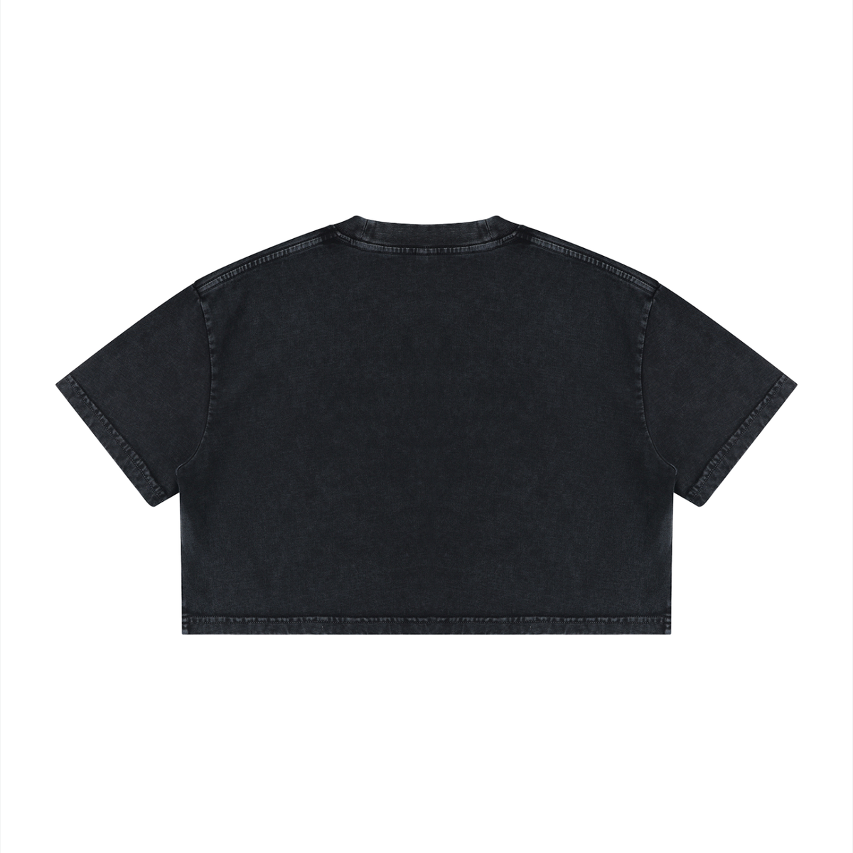 Loki & Ivy Women's Mineral Wash Cotton Crop T-Shirt