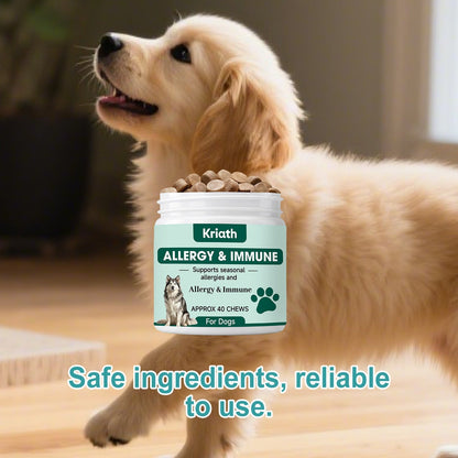 Kriath Dog Care Chewable Tablets With Mild Ingredients For Daily Care And Nutritional Balance For Your Dog's Body