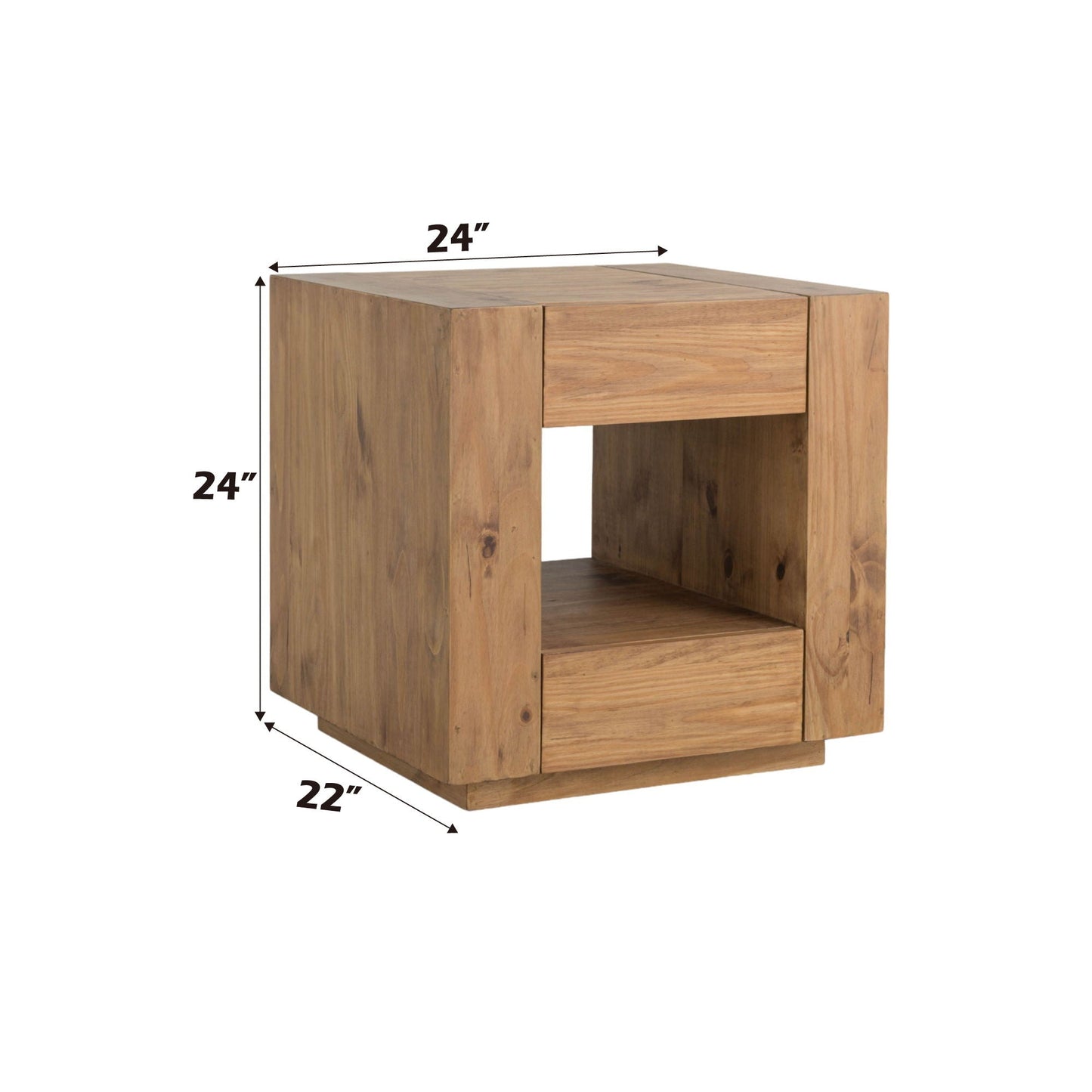 Harlan Oak End Table