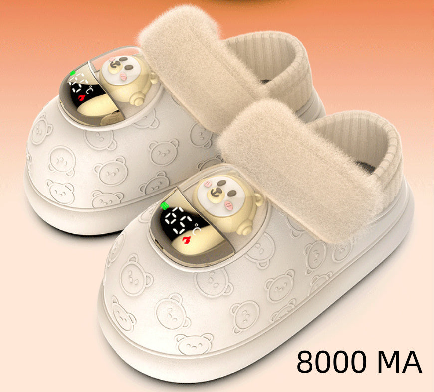 Electrothermal Couple Household Rechargeable Heating Shoes