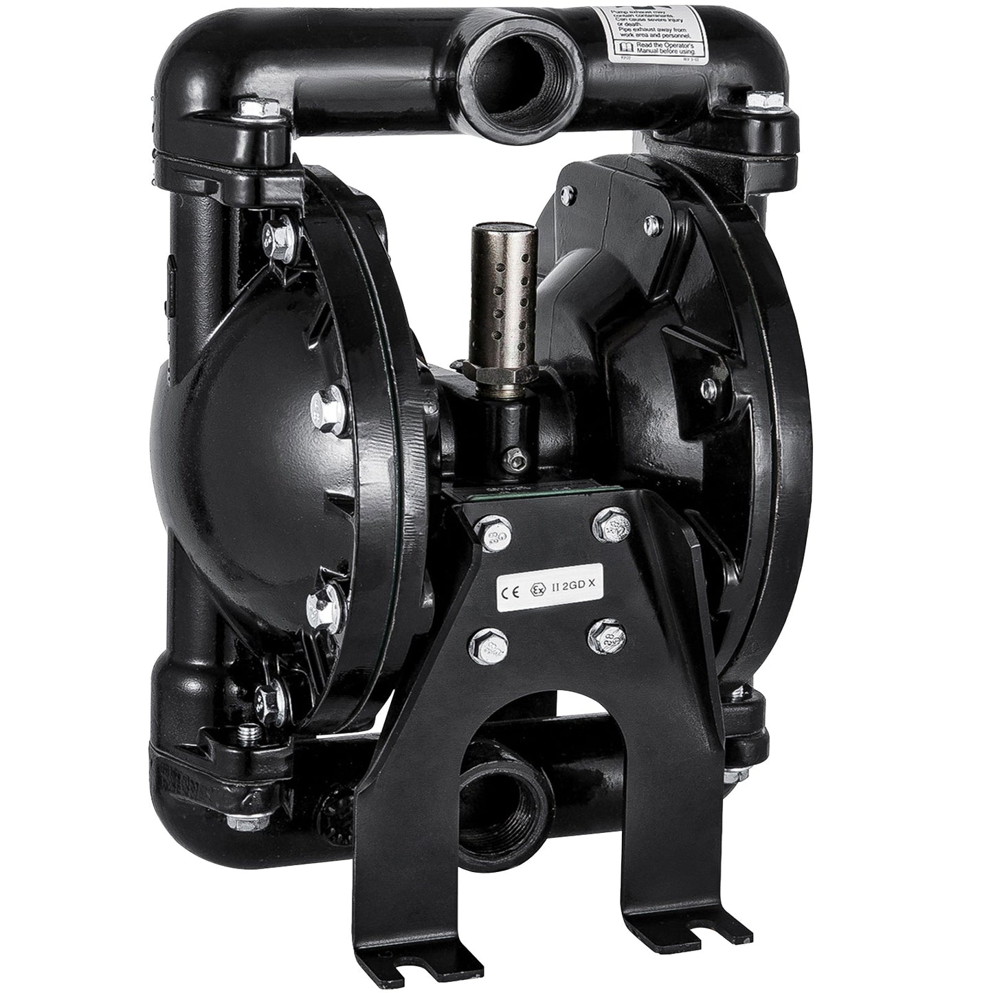 Air-Operated Double Diaphragm Pump 1 Inch Inlet/Outlet Aluminum