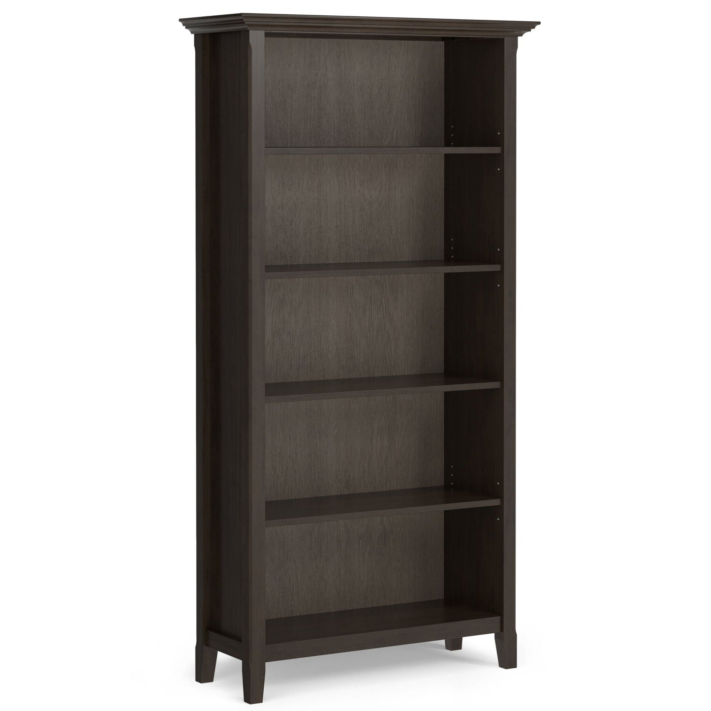 Amherst - 5 Shelf Bookcase, Handcrafted