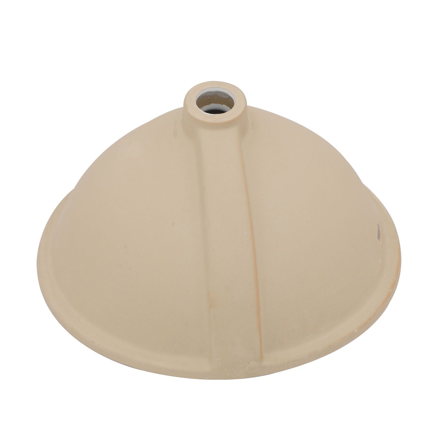 Elegant Ceramic Oval Undermount Bathroom Sink With Overflow