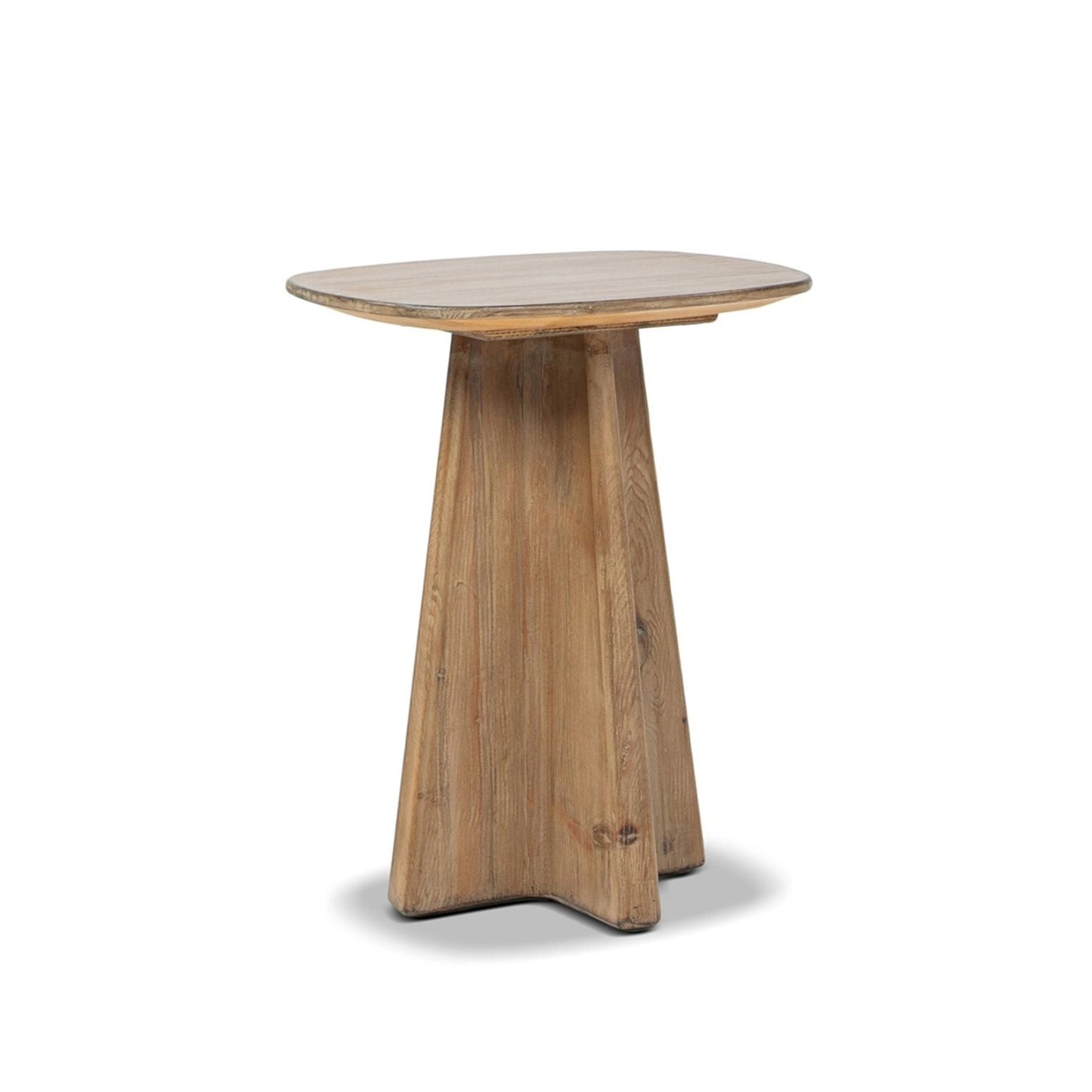 Clarence - Rectangular End Table - Antique Brown