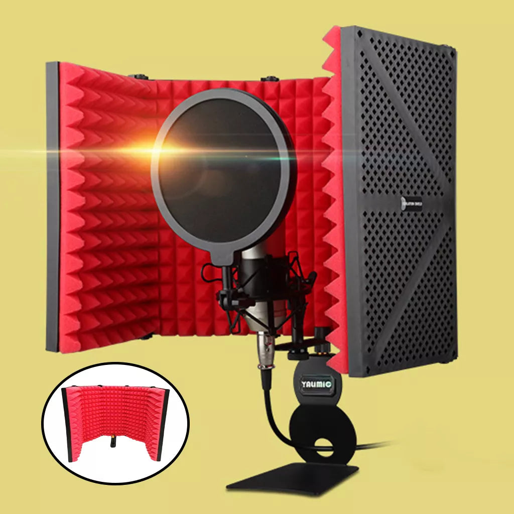 Studio Microphone Windscreen for Enhanced Sound Clarity and Wind Noise Reduction
