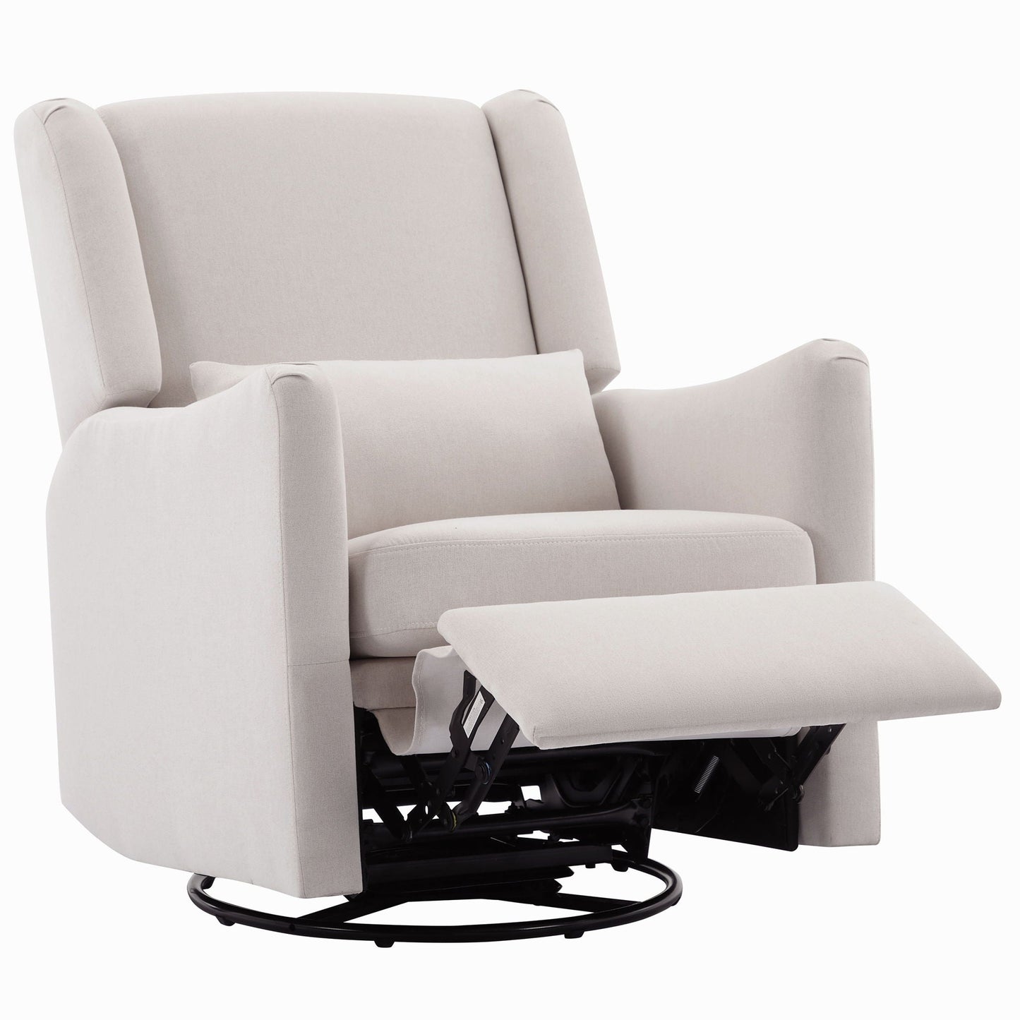 Wide Wingback Swivel Glider Rocker Recliner Chair