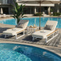 5-Piece Outdoor Chaise Lounge Set