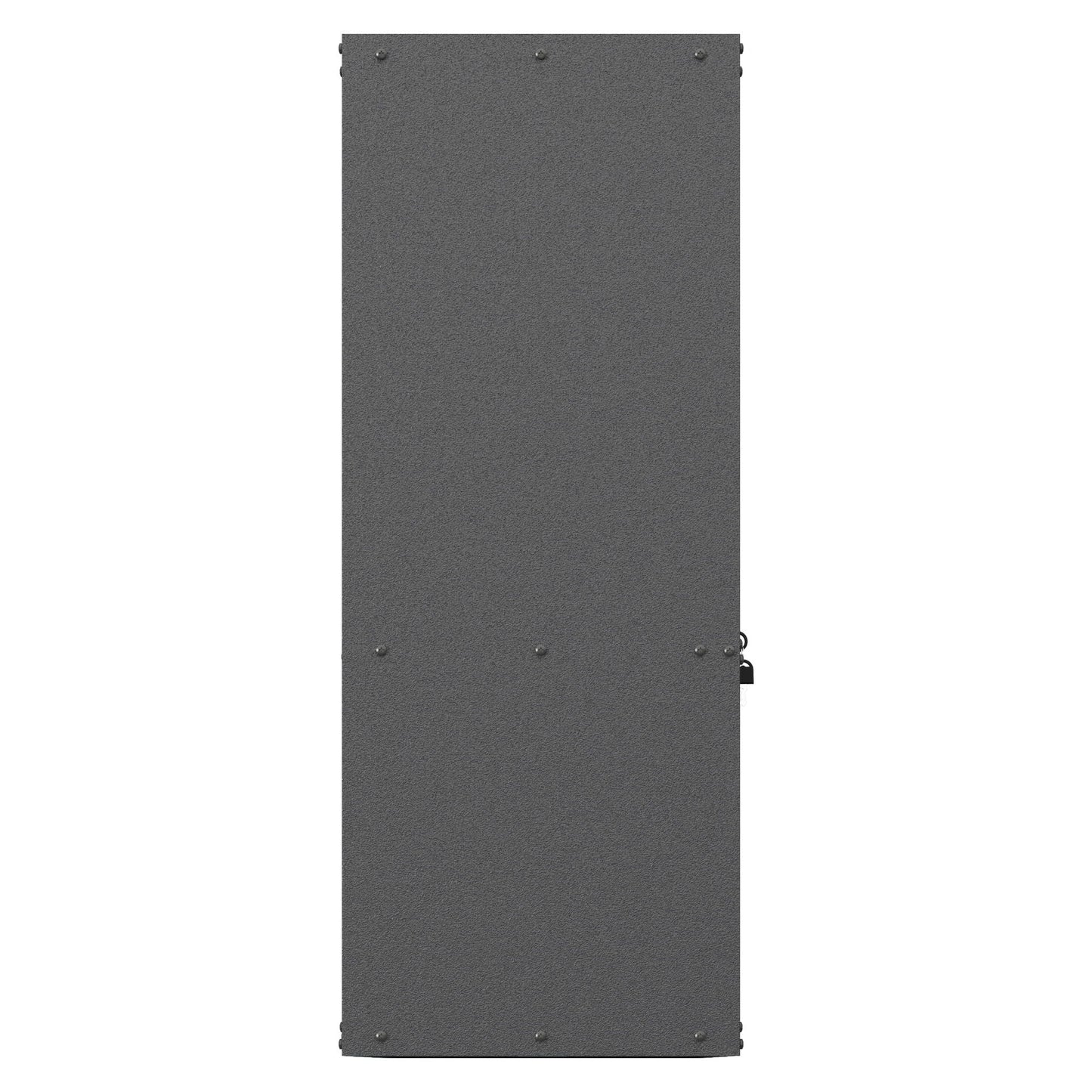 Metal Wall Mounted Tool Storage Cabinet With Locking Door, 1 Shelf & 1 Drawer