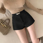 Womens Casual Thickened Straight-Leg Shorts