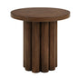 Loanna Wooden Color End Table - Brown
