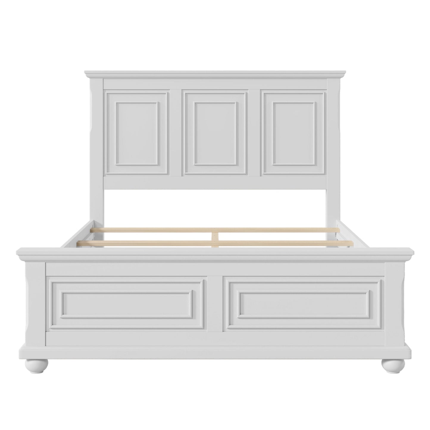 Vintage Tall Headboard Bed