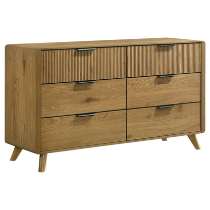Bennett 4-piece California King Bedroom Set Light Oak