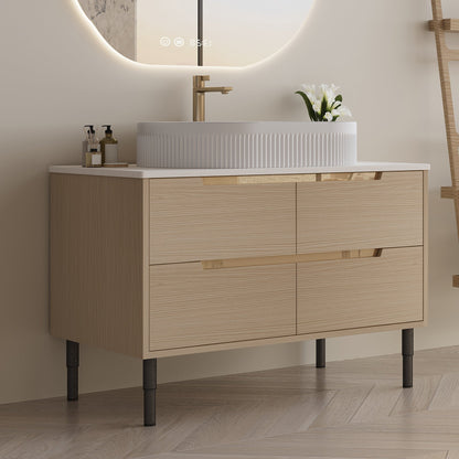 36 Inch Bathroom Vanity with Ceramic Sink