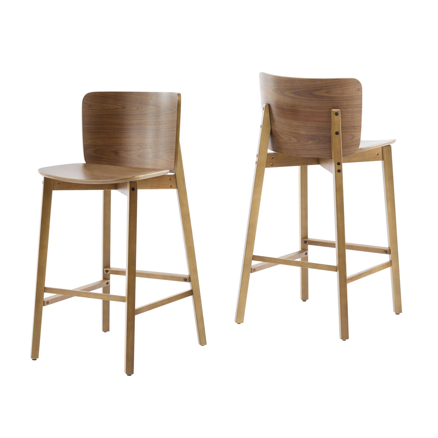 Pari Indoor Wooden Barstool