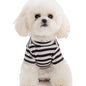 Dog Clothes, Autumn And Winter Striped Animal Base Shirts, Teddy Bichon Frise, Small And Medium-sized Dog, Cat Two-legged Pet Clothes