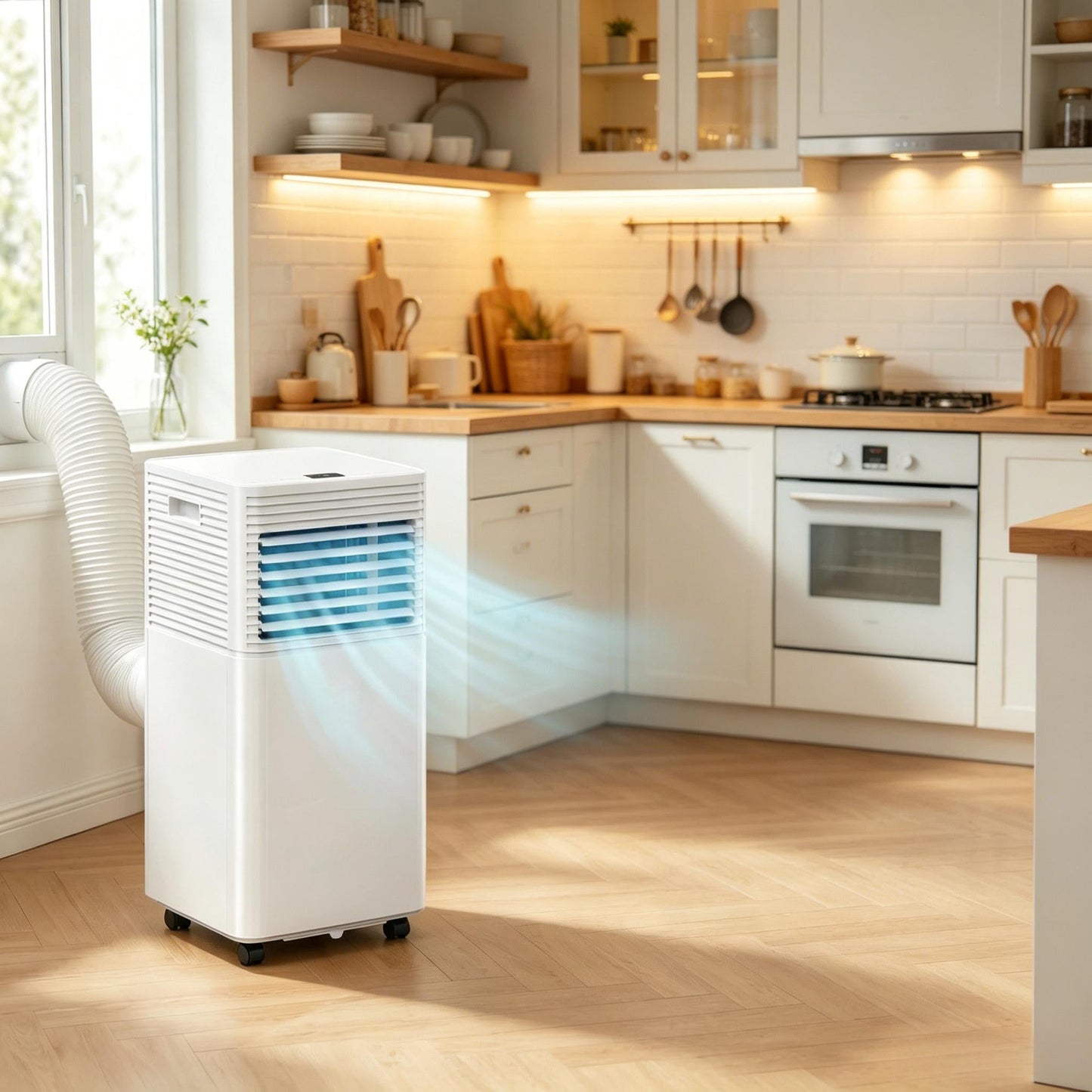 Home Air Conditioner, Mobile Air Conditioner for Cooling and Dehumidifying