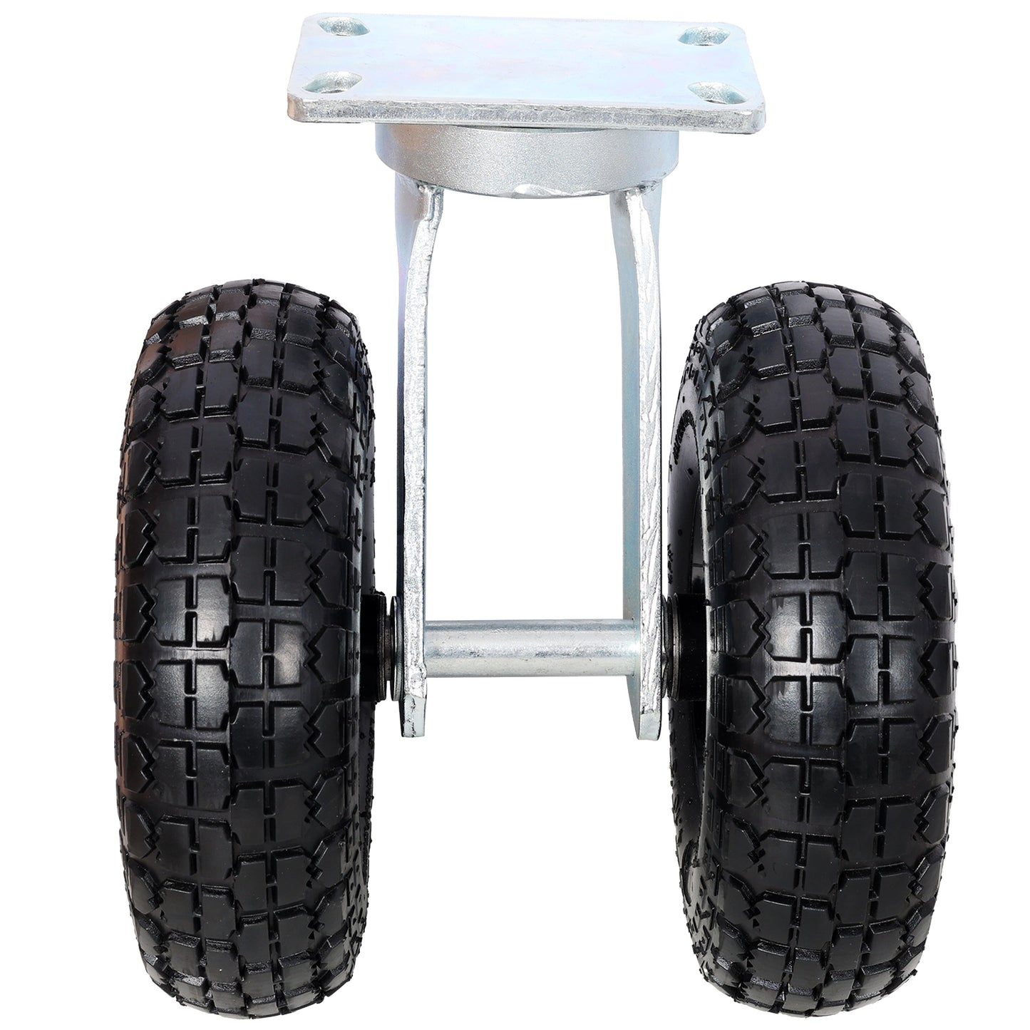 10 in Dual Air Wheels Swivel Caster, 660LBS Load Capacity