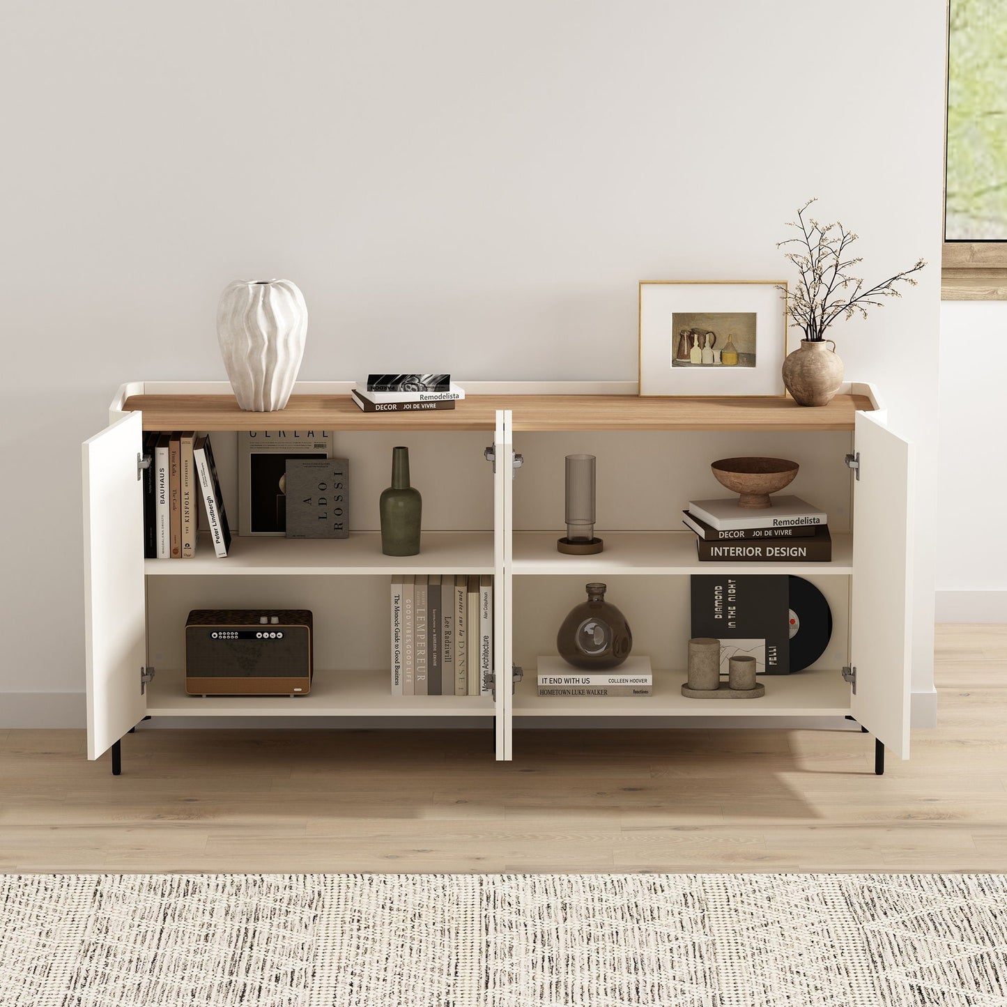 Abbey - Sideboard With Adjustable Shelves