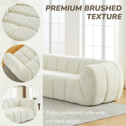 Chenille Pure Foam Sofa