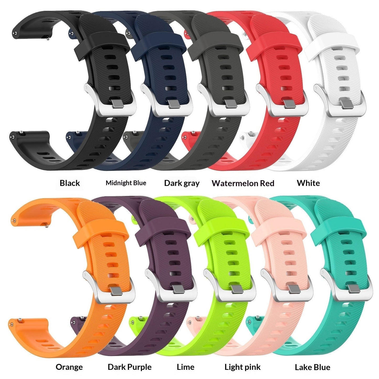 Official Patterned Silicone Strap For The Forerunner