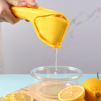 Manual Lemon Squeezer Fold Flat Design Effortless Hand Lemon Juicer Squeezer Manual Citrus Juicer with Sideways Pivot Increase Leverage Reduce Effort