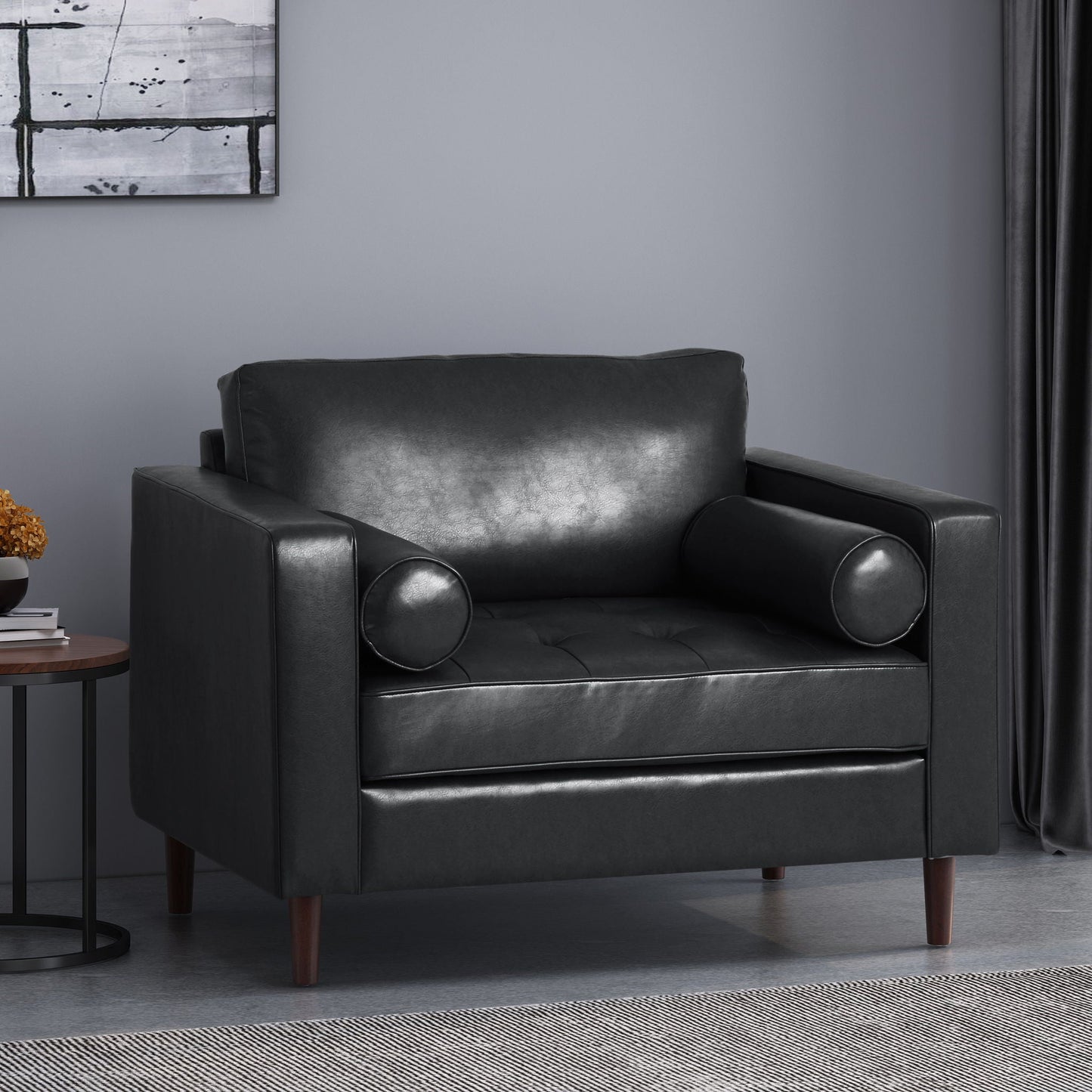 Sophisticated Club Chair With Relaxing Comfort