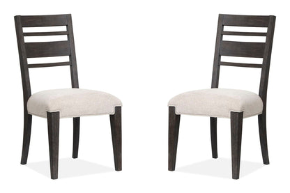 Plum Creek - Upholstered Side Chair With Wood Back (Set of 2)
