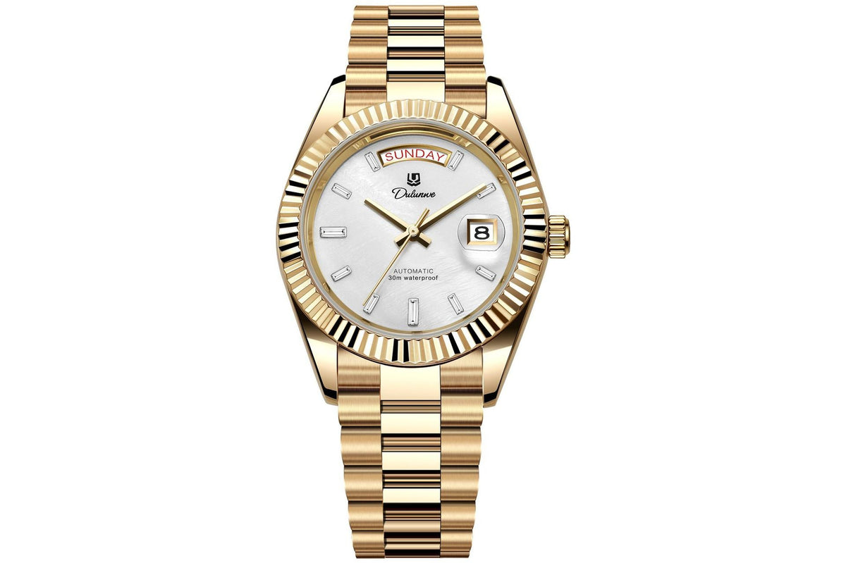 Dual-calendar Automatic Mechanical Mens Watch