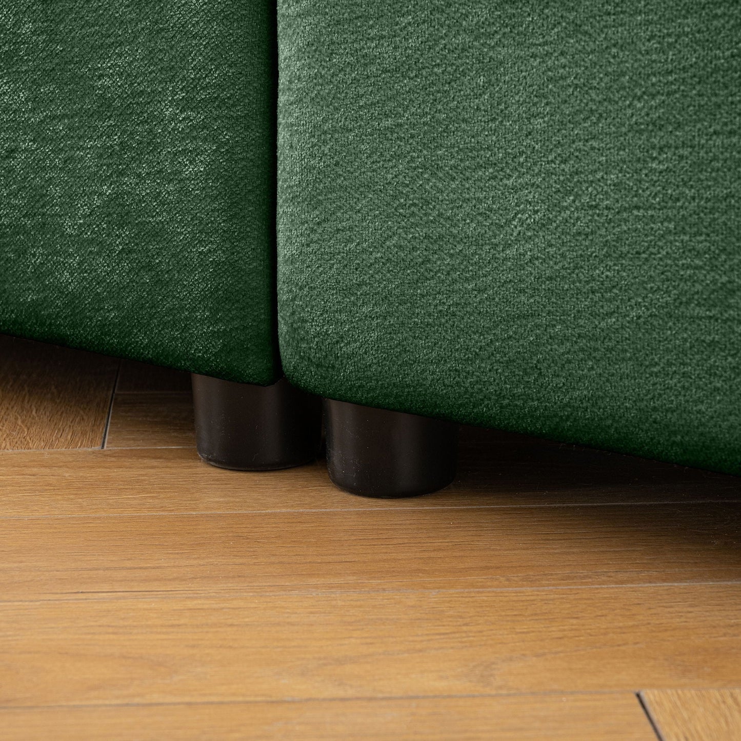 Stylish Sofa With Storage Seat And Cylindrical Backrest