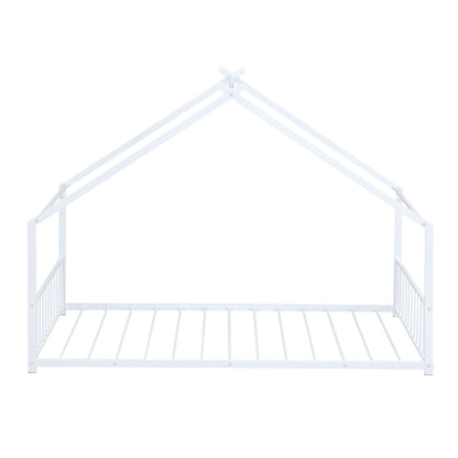 Metal House Bed