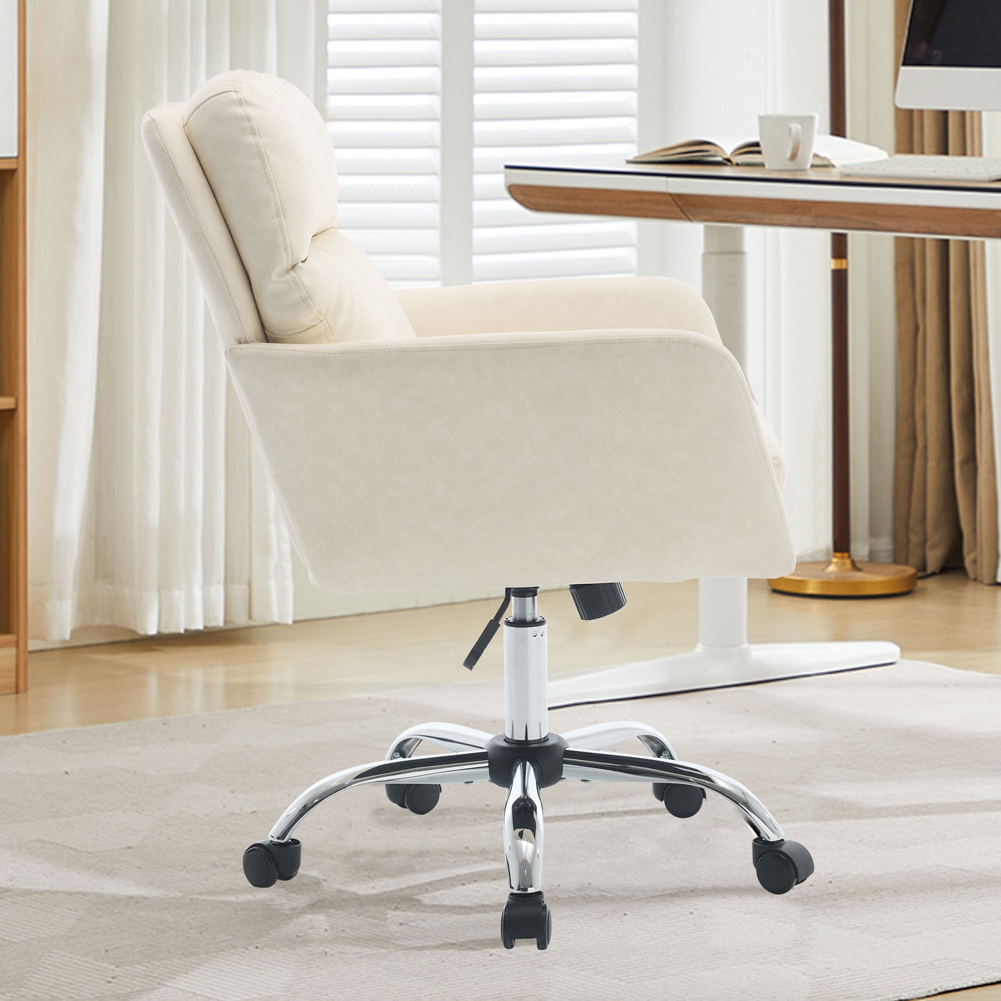 Office Chair With Adjustable Height, Ergonomic Design