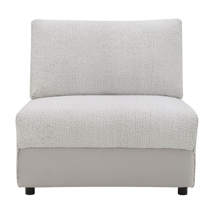 Tarrance - Modular Armless Chair - Gray