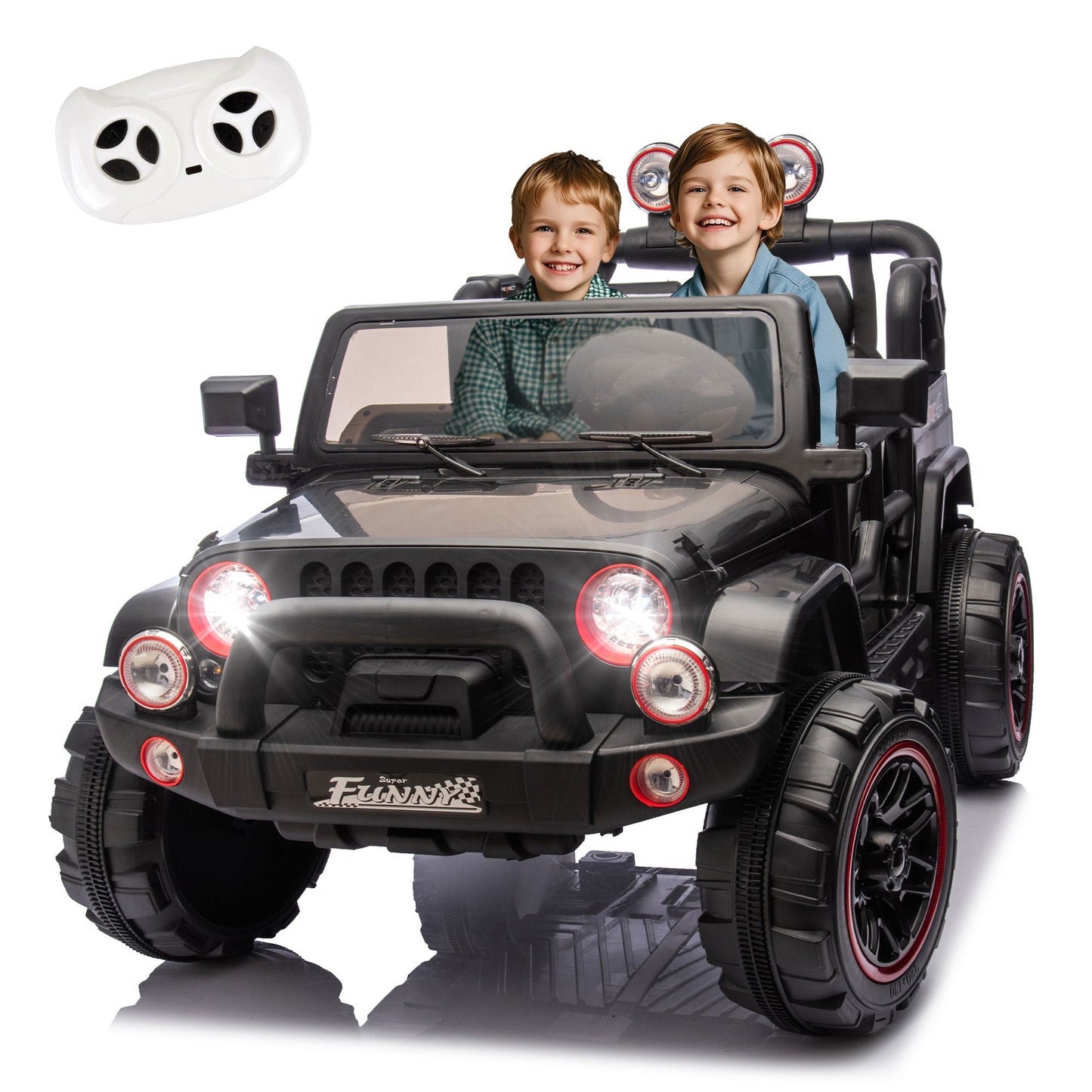 24V Kids Ride-On Electric Car with Parental Control