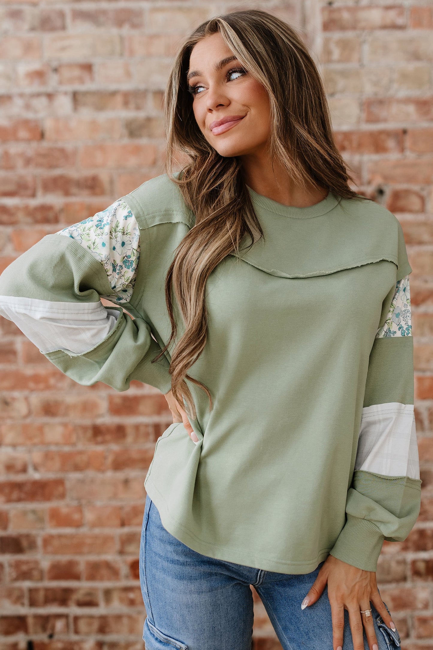Oaklee Relaxed French Terry Top