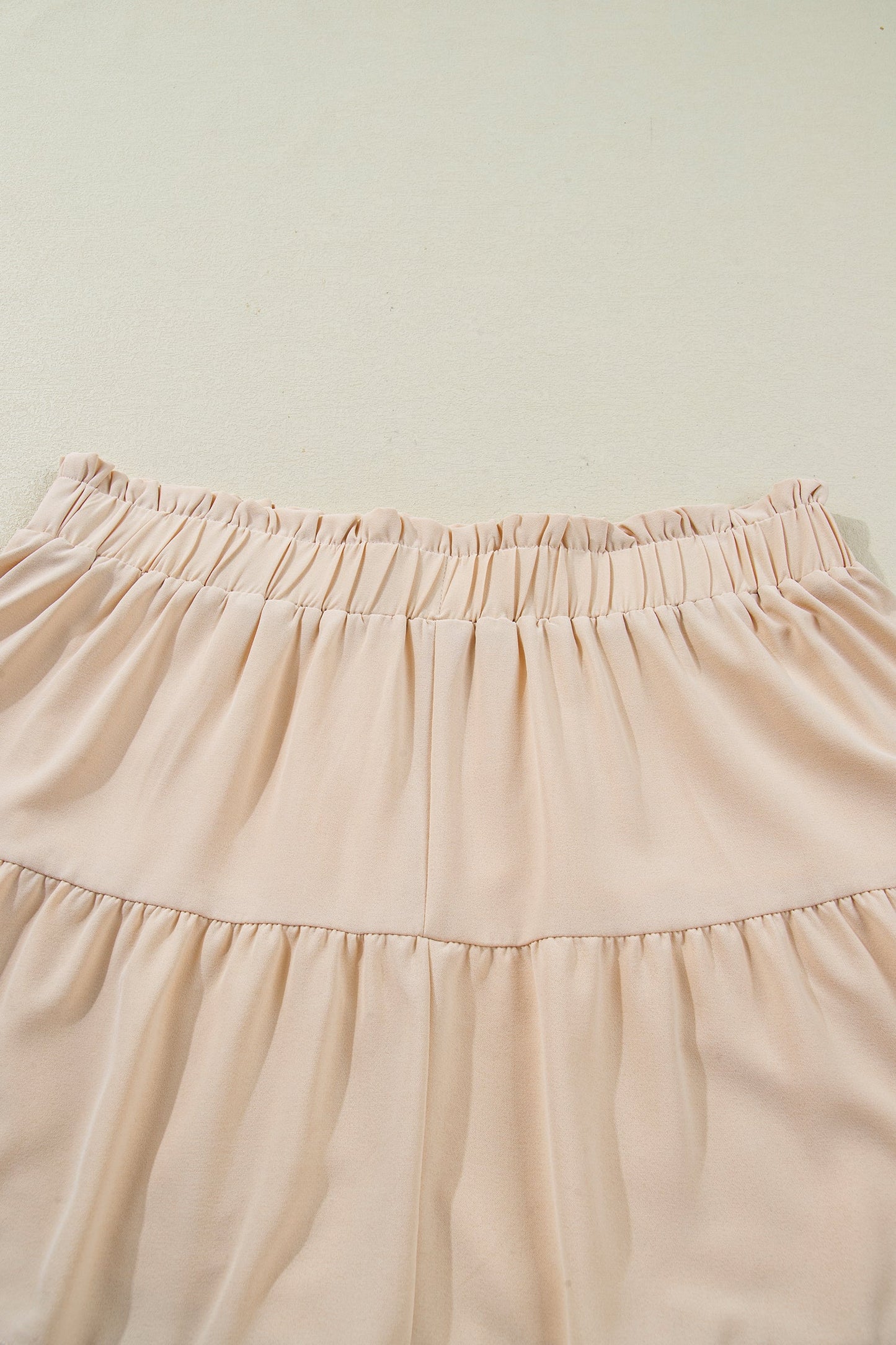 Millie Trim Boho Ruffled PLUS Shorts