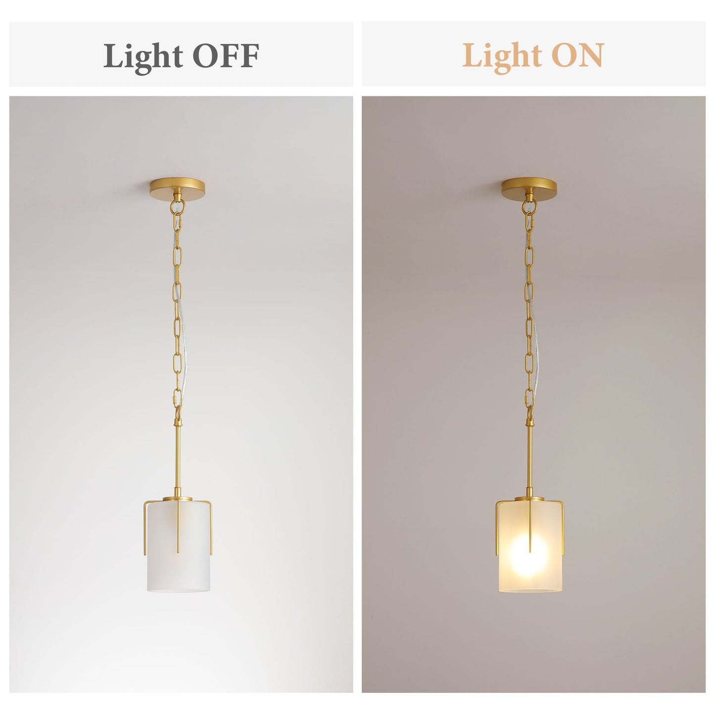 Adjustable Cylindrical Pendant Light