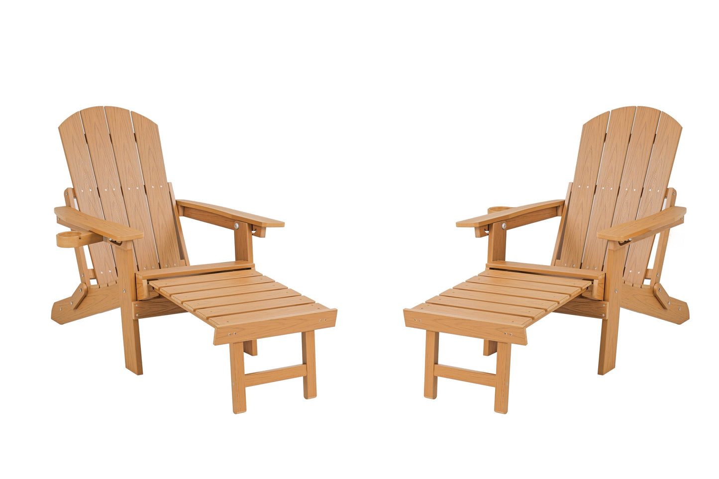 2-Piece All-Season Outdoor Lounge Chairs For Patio Leisure & Garden Relaxation Moments