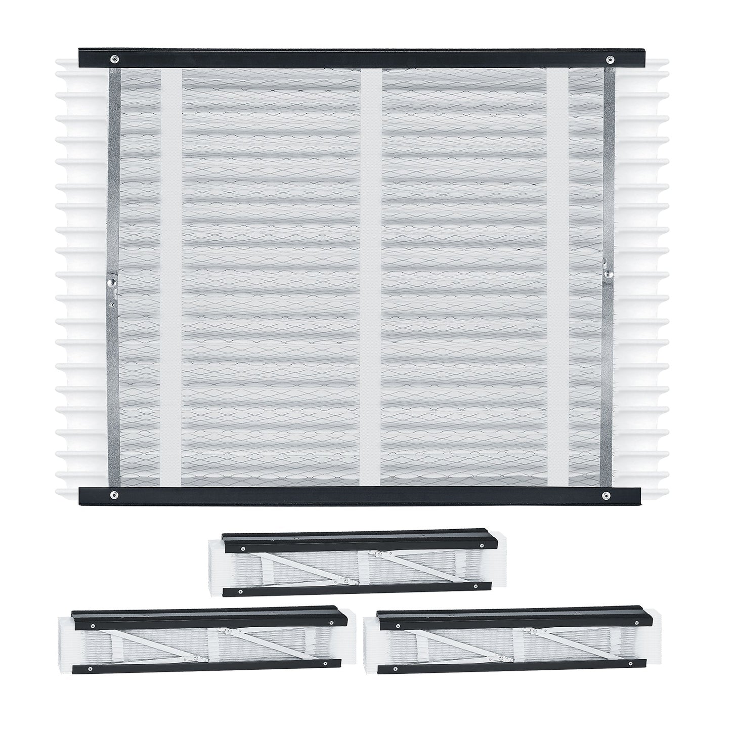 Air Filters MERV 11 Electrostatic Pleated HVAC Furnace Filter 4-Pack