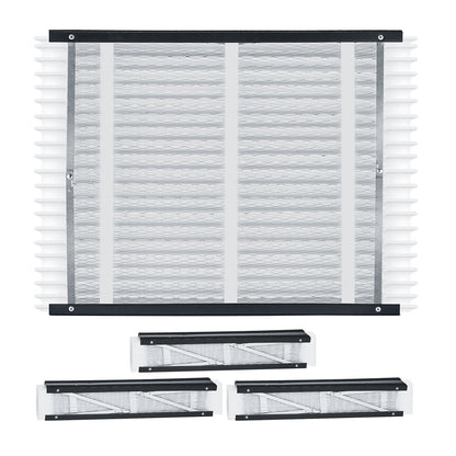 Air Filters MERV 11 Electrostatic Pleated HVAC Furnace Filter 4-Pack