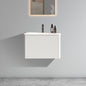 Etna 24" Striped Soft White Bathroom Vanity