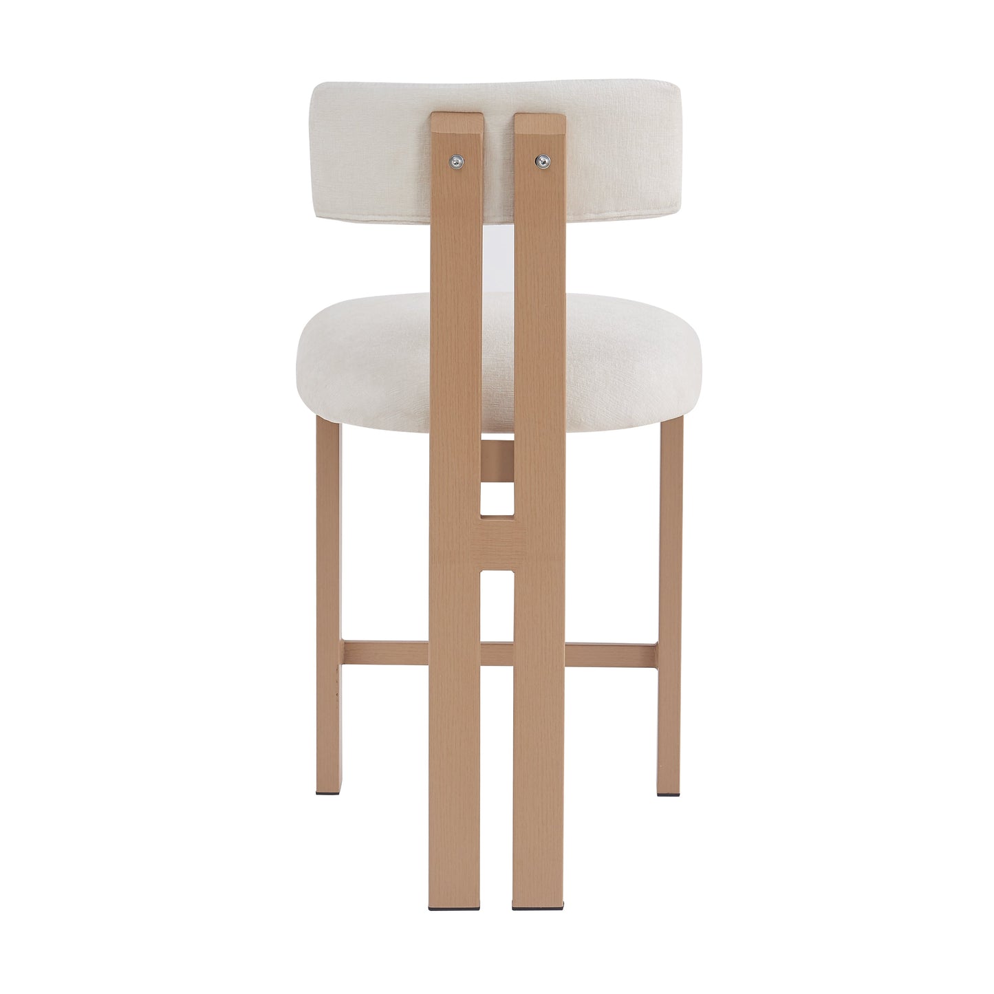 26.5'' Stylish Round Stools with Low Back