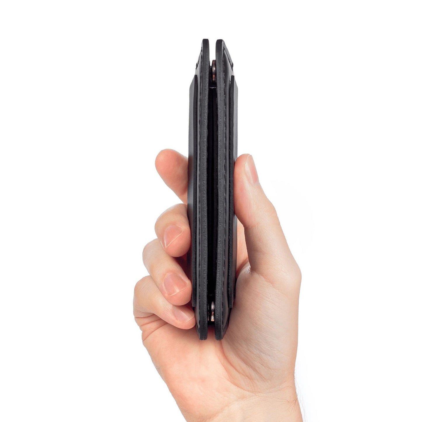 Handmade Men's Wallet With Card Slots And Passport Holder Made Of Top-grain Cowhide.