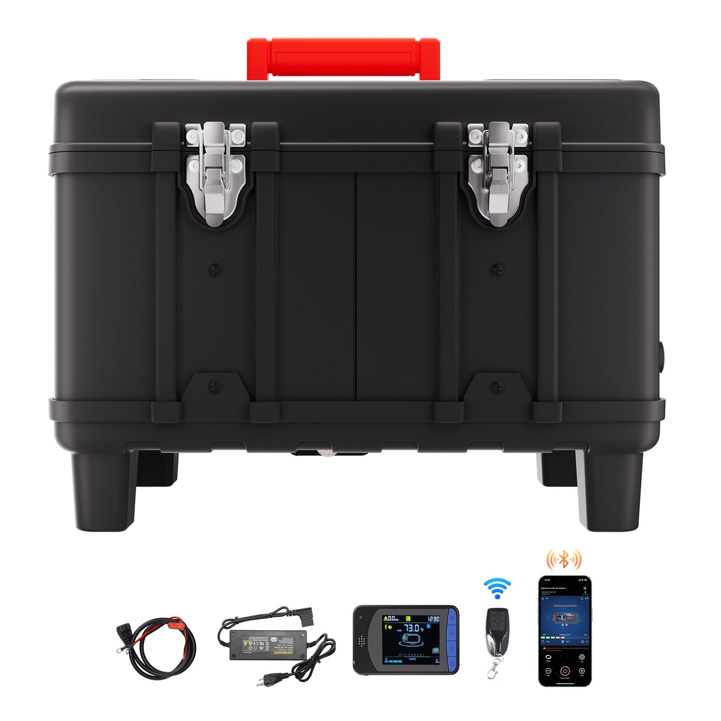 Diesel Air Heater 12V/24V 8KW Bluetooth APP Remote Control for Vehicles