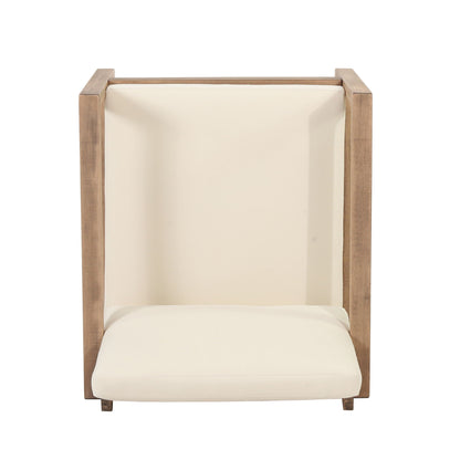 Outdoor Acacia Wood Patio Club Chair