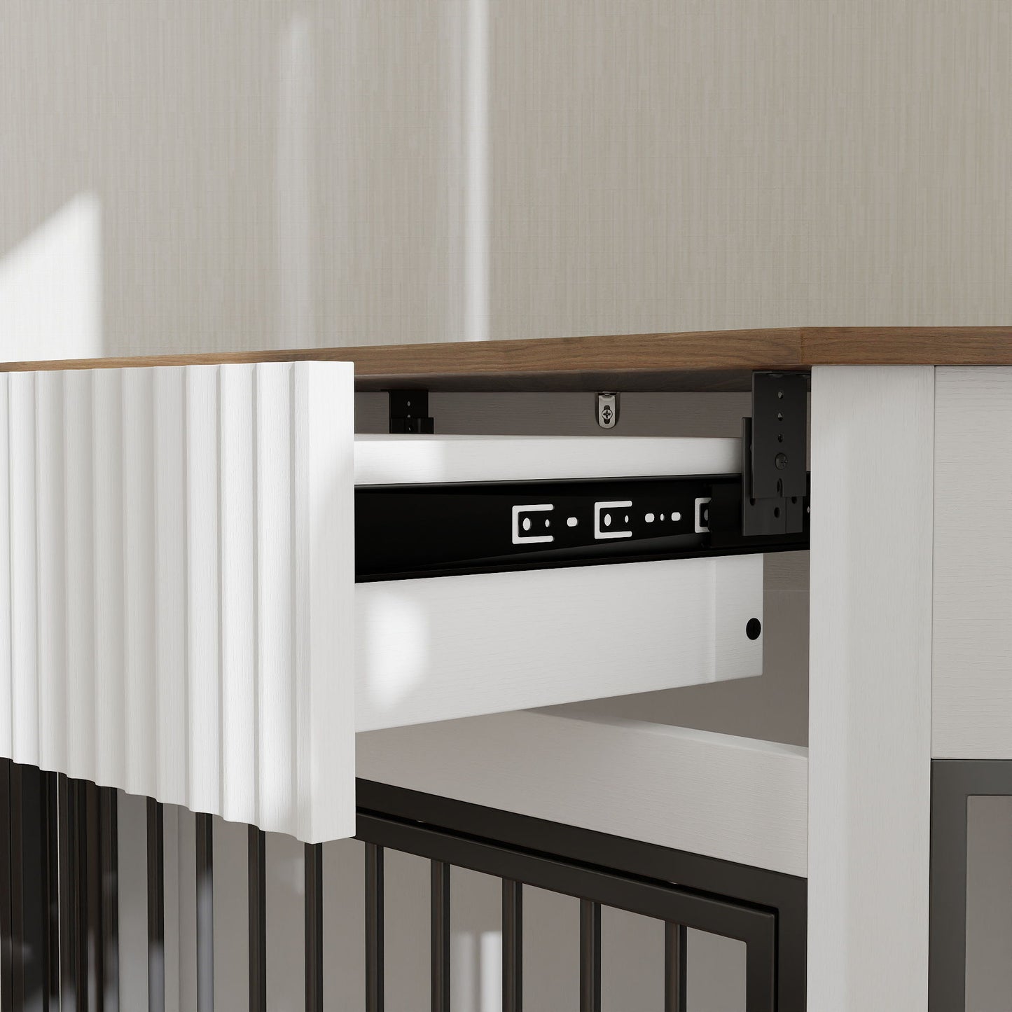 Corner Dog Crate