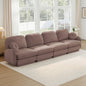 137" Chenille Cloud 4-Seater Sofa