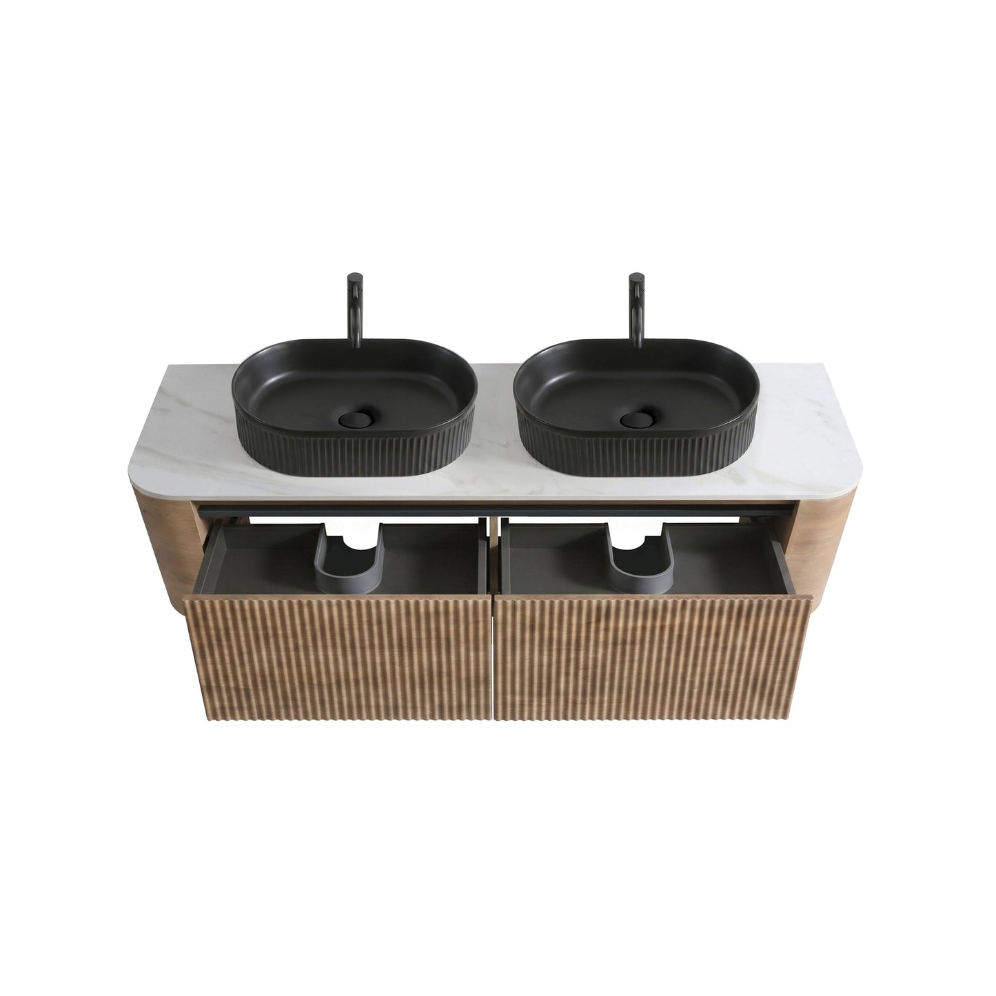 Erba 60 Inch Bathroom Vanity with Sink in Honey