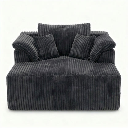 Chaise Lounge Chair, Deep Seat Sleeper Couch For Living Room