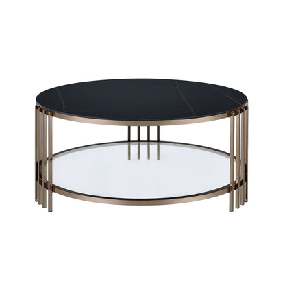 Abisha - Sintered Stone Top Round Tables