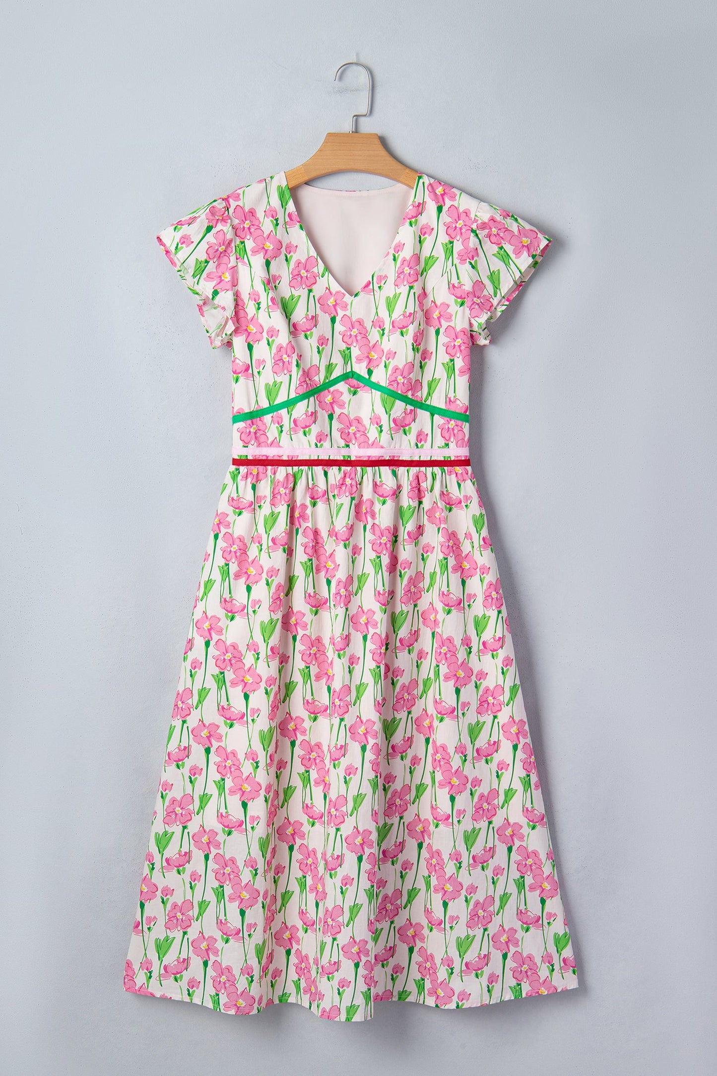 Callie Sleeve Elegant Midi Dress